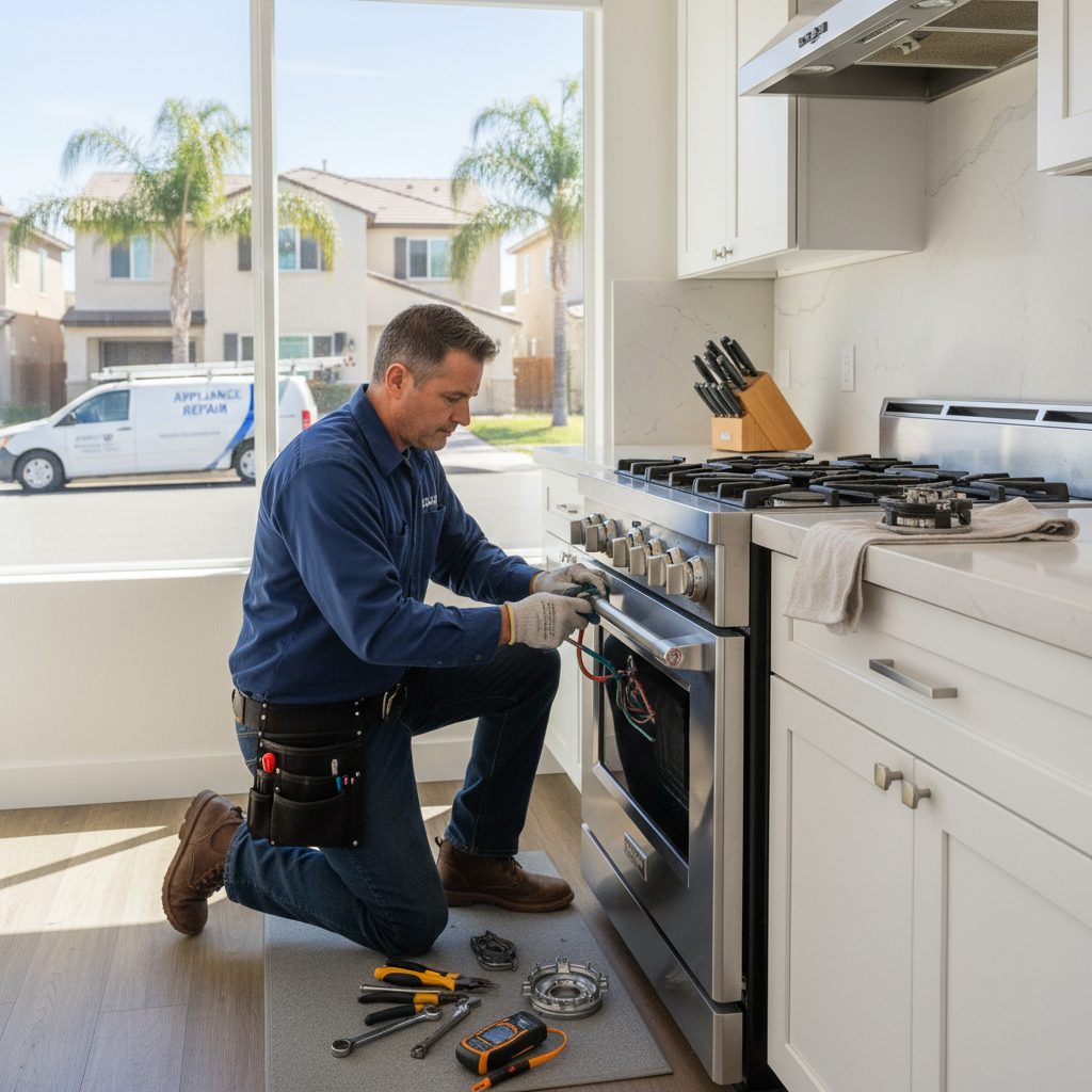 Stove & Range Repair in Irvine
